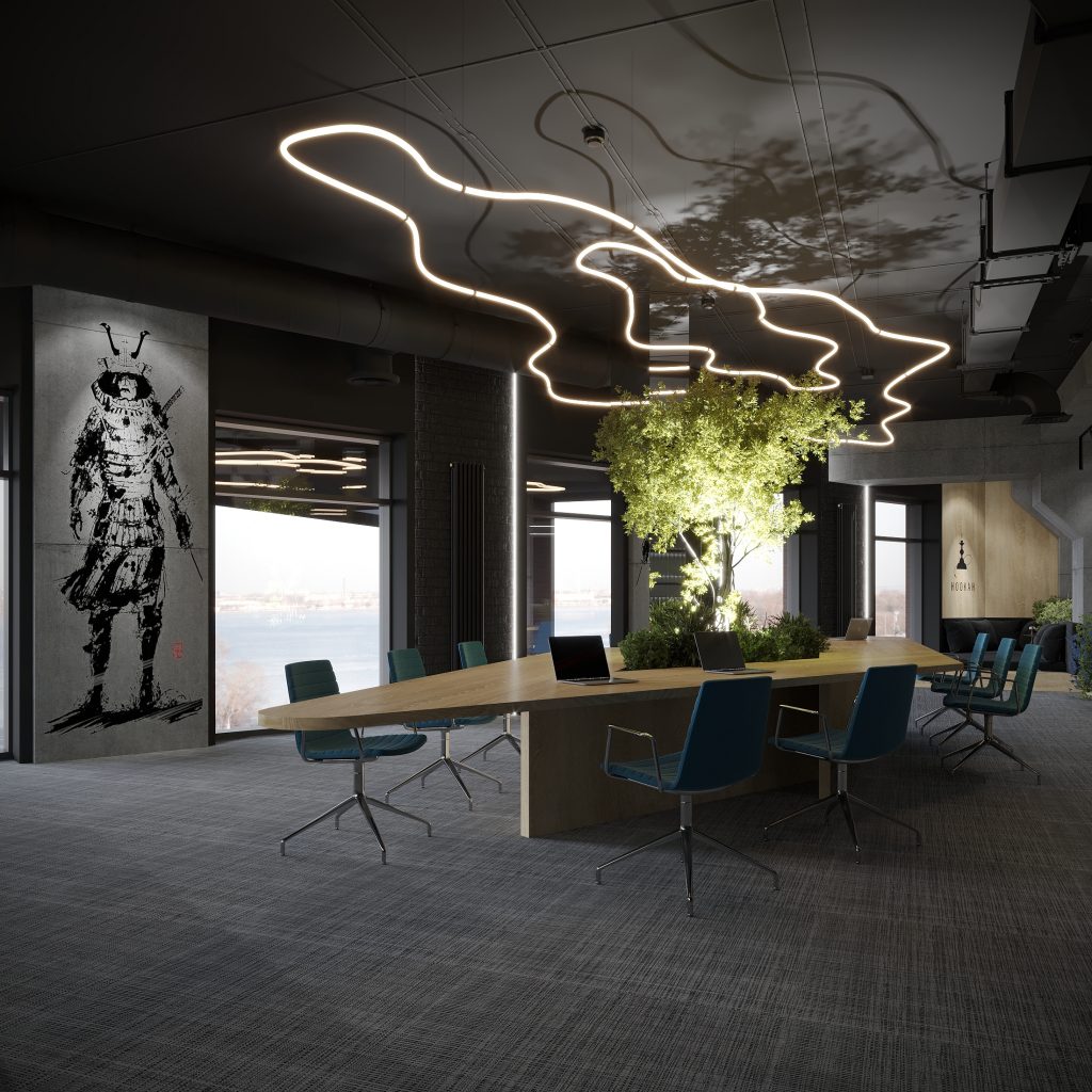 Coworking space, 450 m2