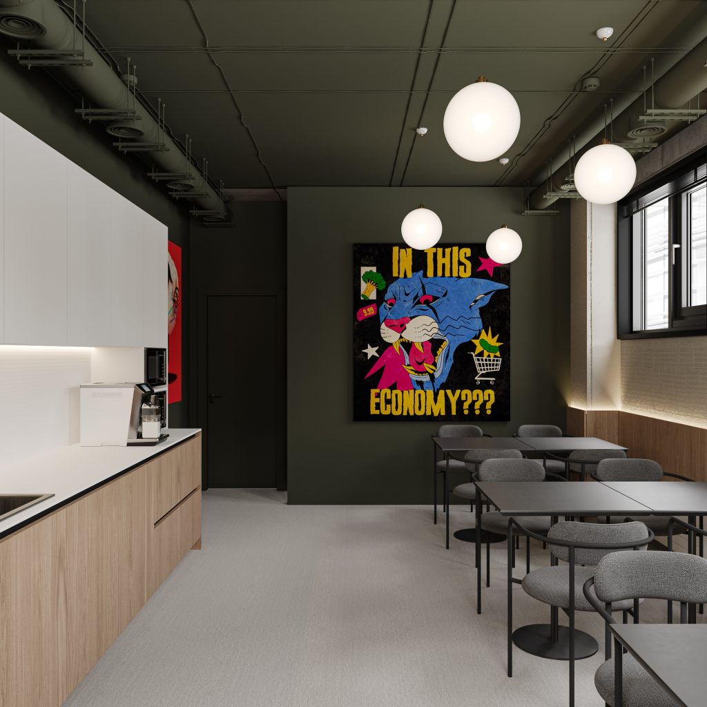 Coworking space, 570 m2